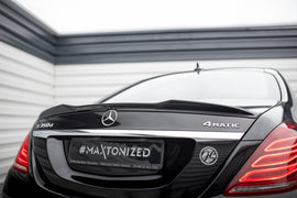 MAXTON DESIGN Spoiler Cap 3D Mercedes-Benz S W222 / W222 Facelift