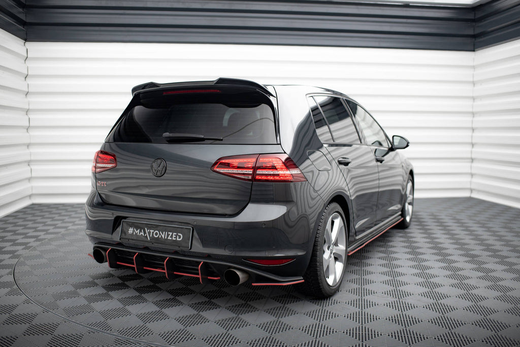 MAXTON DESIGN SPOILER CAP 3D VOLKSWAGEN GOLF R / R-LINE / GTI MK7