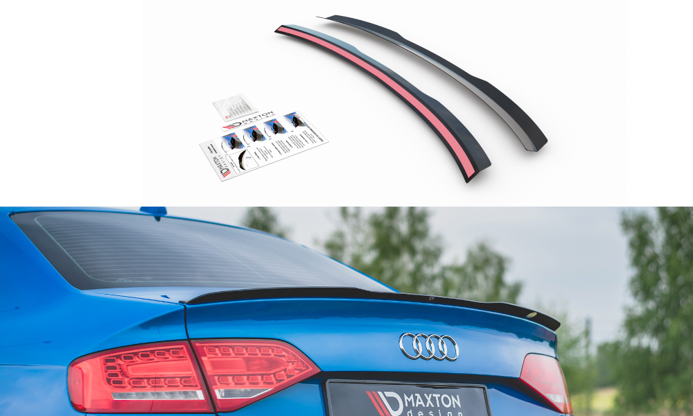 MAXTON DESIGN SPOILER CAP AUDI A4 / A4 S-LINE B8 / B8 FL SEDAN