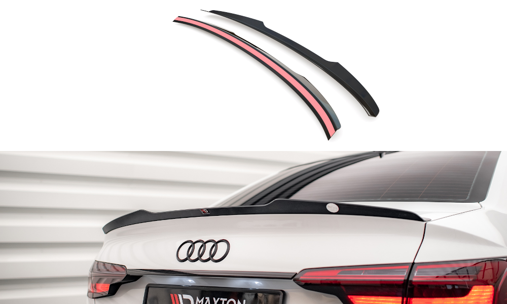 MAXTON DESIGN SPOILER CAP AUDI A4 SEDAN B9 FACELIFT