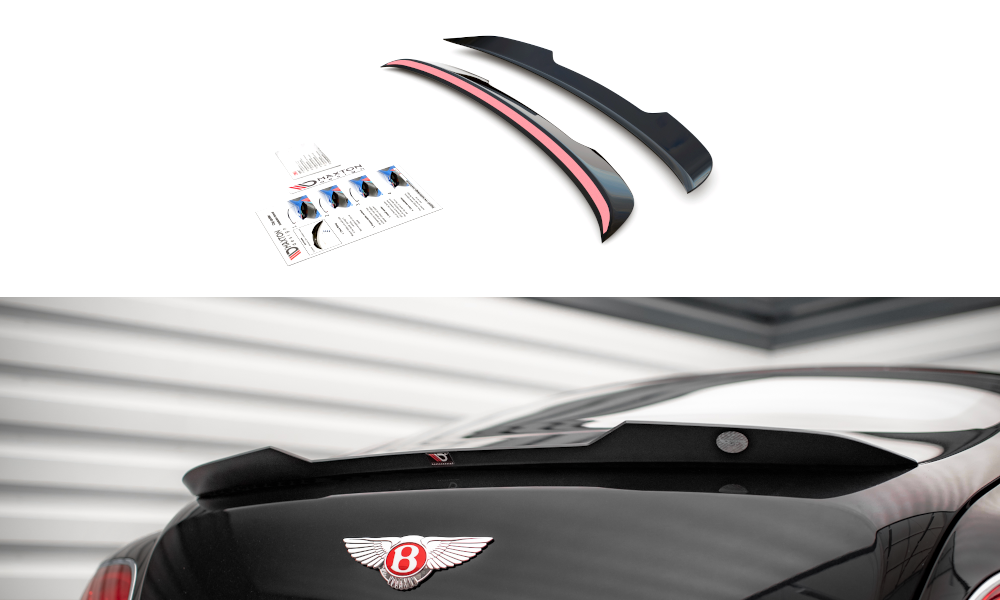 MAXTON DESIGN SPOILER CAP BENTLEY CONTINENTAL GT V8 S MK2