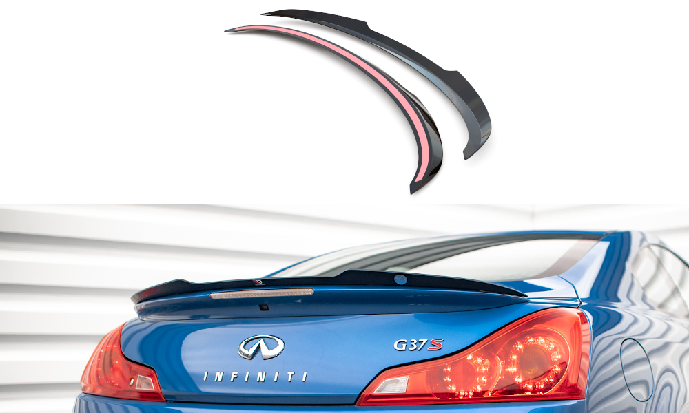 MAXTON DESIGN SPOILER CAP INFINITI G37 COUPE