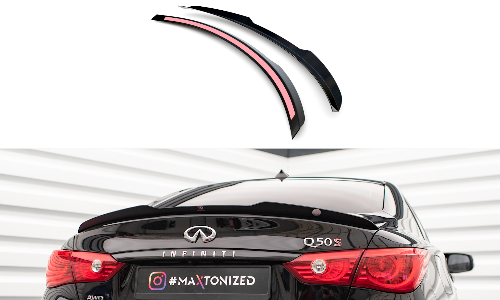 MAXTON DESIGN SPOILER CAP INFINITI Q50 S MK1