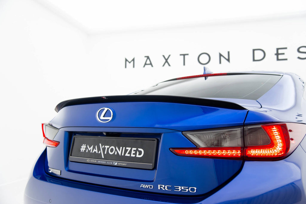 MAXTON DESIGN SPOILER CAP LEXUS RC