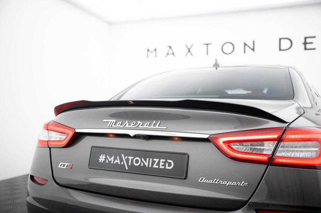 MAXTON DESIGN SPOILER EXTENSION MASERATI QUATTROPORTE MK.6 PREFACE