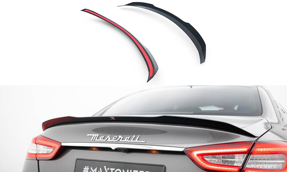 MAXTON DESIGN SPOILER EXTENSION MASERATI QUATTROPORTE MK.6 PREFACE