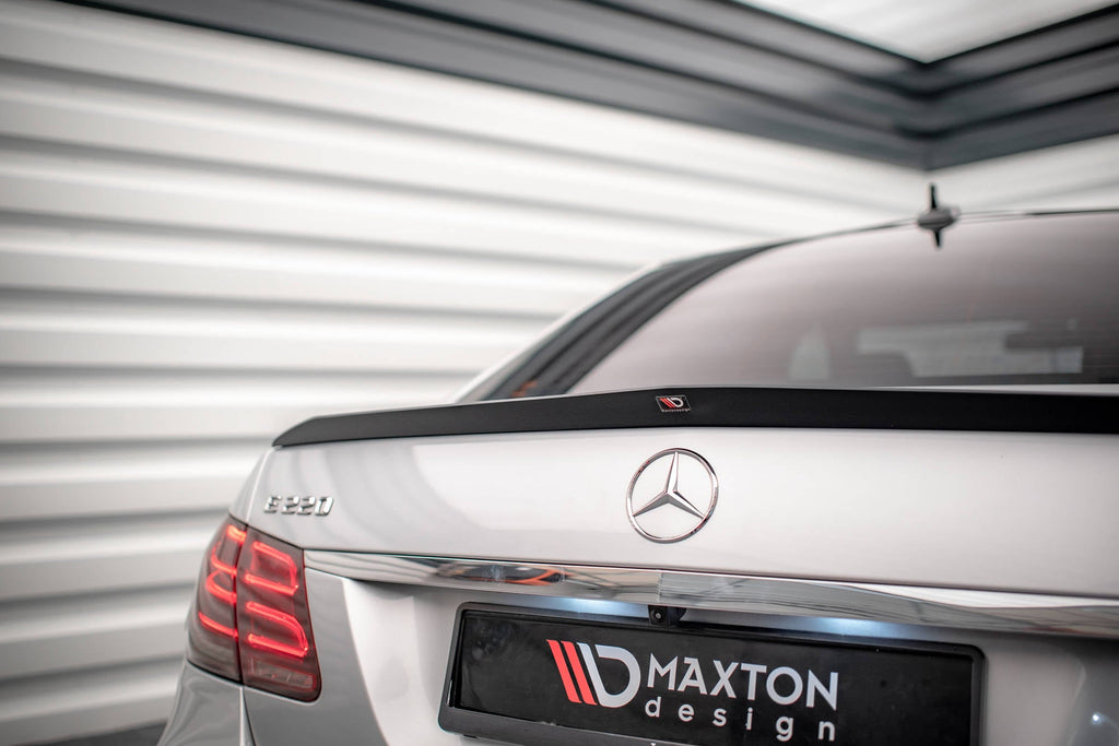 MAXTON DESIGN SPOILER CAP MERCEDES-BENZ E63 AMG SEDAN W212 FACELIFT