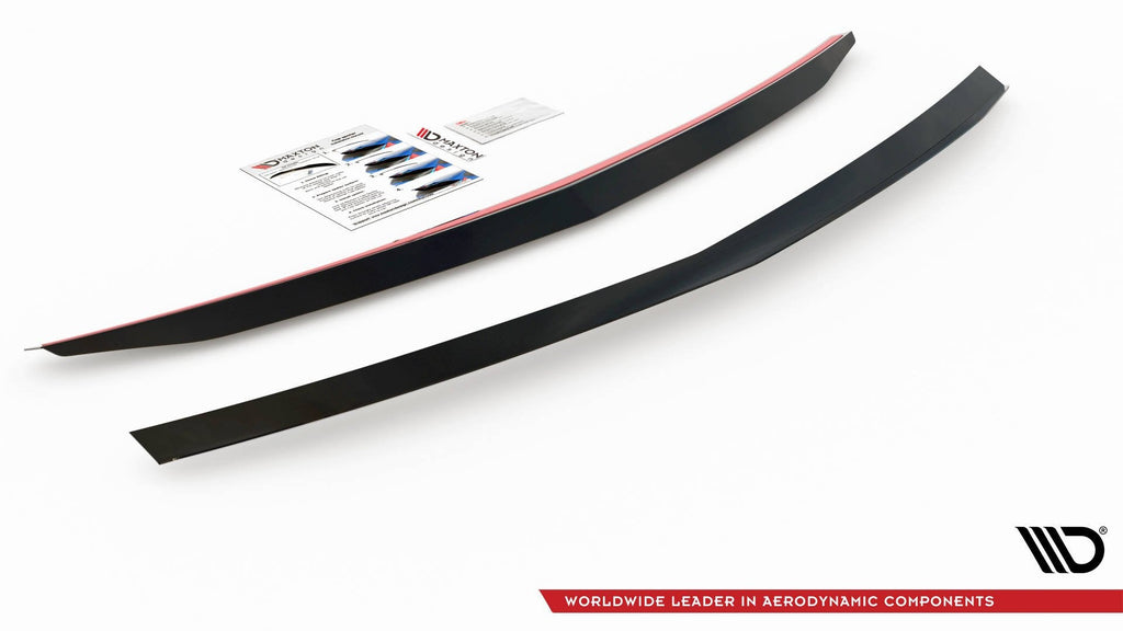 MAXTON DESIGN SPOILER CAP MERCEDES-BENZ E63 AMG SEDAN W212 FACELIFT