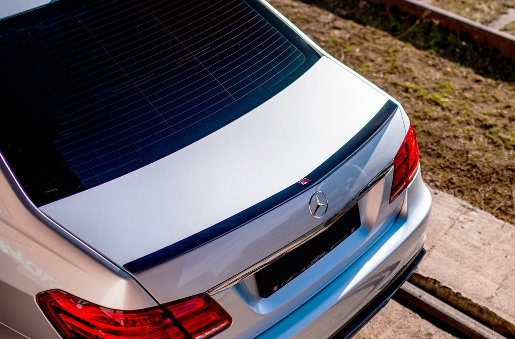 MAXTON DESIGN SPOILER CAP MERCEDES-BENZ E63 AMG SEDAN W212 FACELIFT