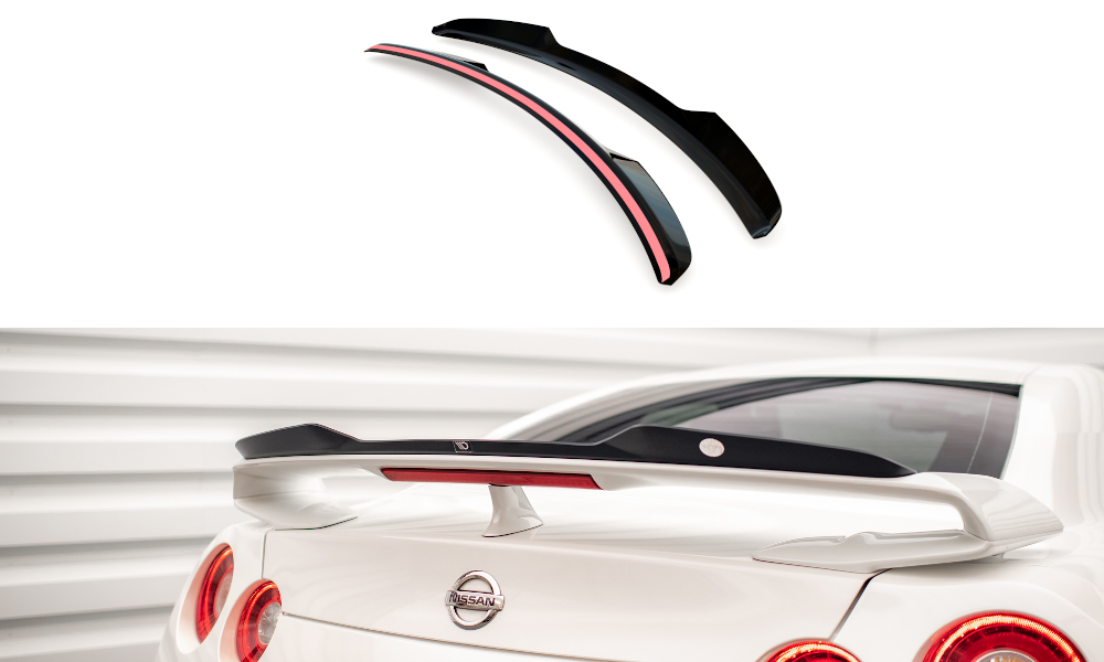 MAXTON DESIGN SPOILER CAP NISSAN GTR R35 FACELIFT