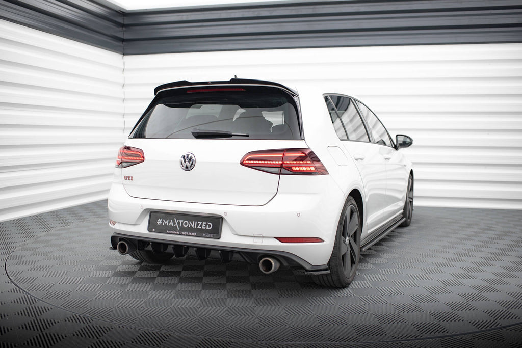 MAXTON DESIGN SPOILER EXTENSION V.2 VOLKSWAGEN GOLF 7 R/GTI FACELIFT