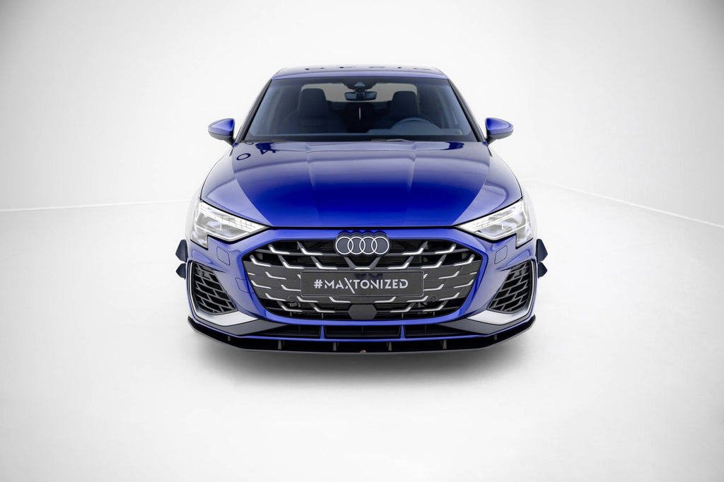 MAXTON DESIGN Street Pro Front Splitter Audi A3 S-Line Sedan / S3 Sedan 8Y Facelift