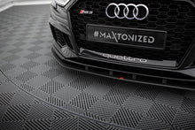 Load image into Gallery viewer, MAXTON DESIGN STREET PRO FRONT SPLITTER AUDI RS3 SEDAN 8V FACELIFT