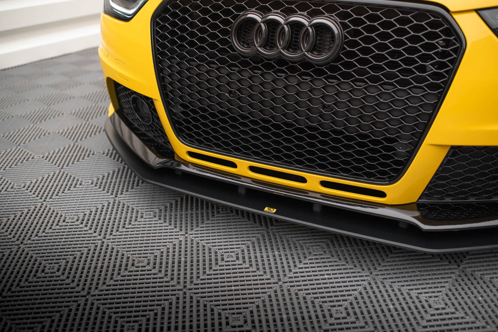 MAXTON DESIGN STREET PRO FRONT SPLITTER AUDI RS4 B8