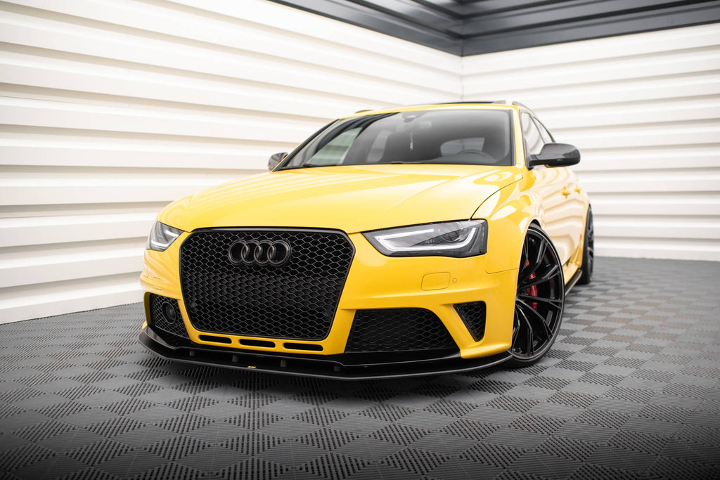 MAXTON DESIGN STREET PRO FRONT SPLITTER AUDI RS4 B8