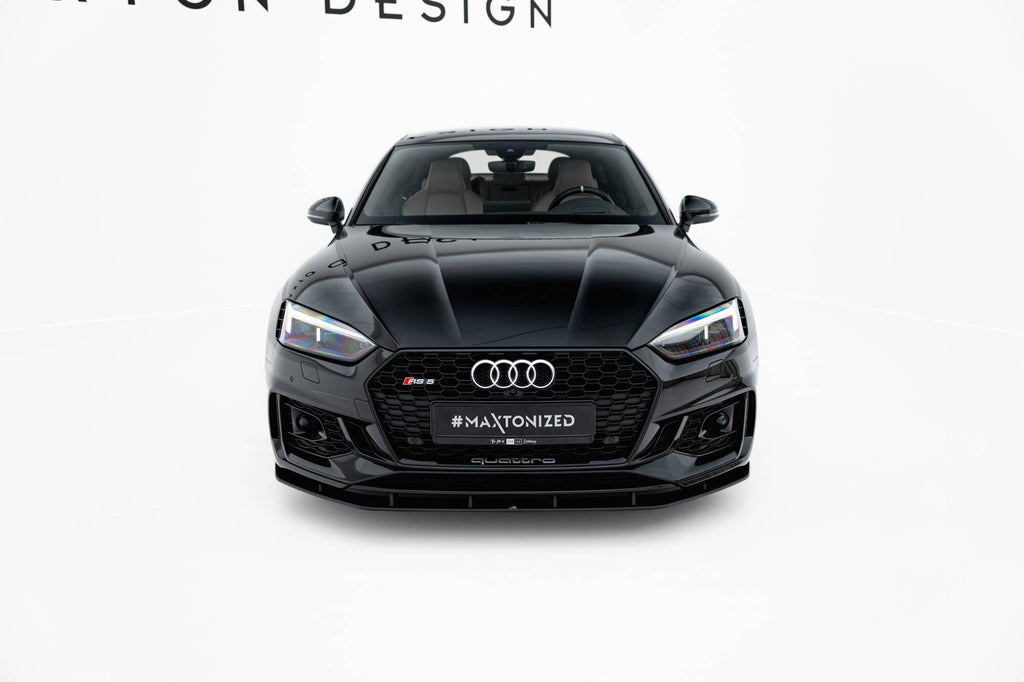 MAXTON DESIGN Street Pro Front Splitter Audi RS5 Coupe / Sportback F5