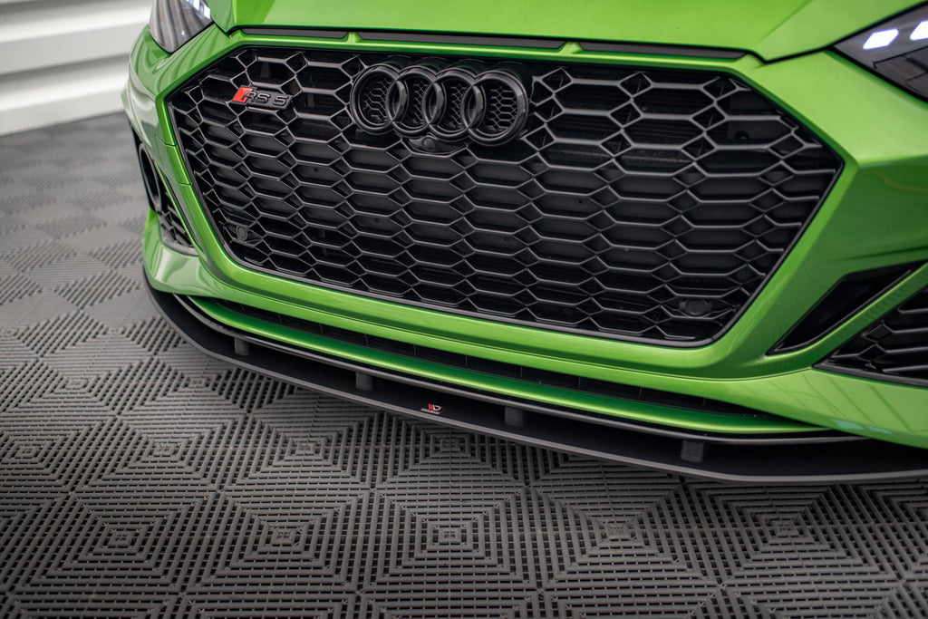 MAXTON DESIGN STREET PRO FRONT SPLITTER AUDI RS5 F5 FACELIFT