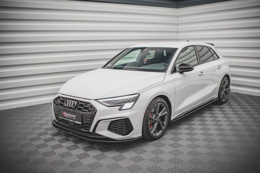 MAXTON DESIGN STREET PRO FRONT SPLITTER AUDI S3 / A3 S-LINE 8Y