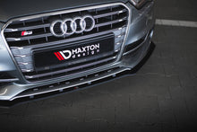 Load image into Gallery viewer, MAXTON DESIGN Street Pro Front Splitter Audi S3 / A3 S-Line Sedan 8V