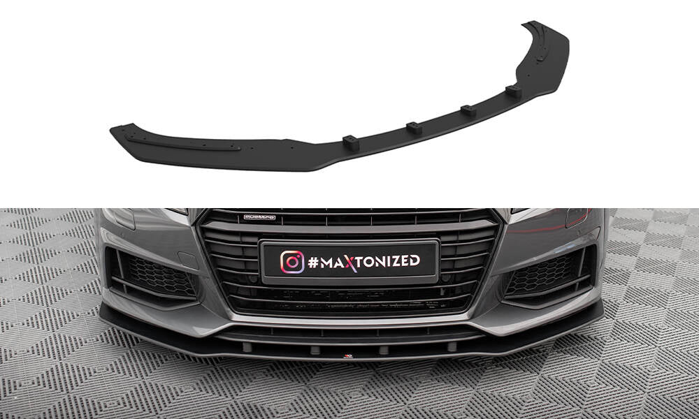 MAXTON DESIGN Street Pro Front Splitter Audi TT S / S-Line 8S