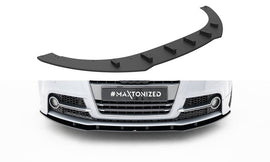MAXTON DESIGN Street Pro Front Splitter Audi TT S / TT S-Line 8J Facelift