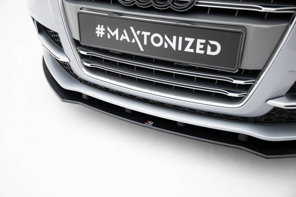 MAXTON DESIGN Street Pro Front Splitter Audi TT S / TT S-Line 8J Facelift