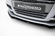 Load image into Gallery viewer, MAXTON DESIGN Street Pro Front Splitter Audi TT S / TT S-Line 8J Facelift
