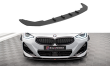 Load image into Gallery viewer, MAXTON DESIGN STREET PRO FRONT SPLITTER BMW 2 COUPE M-PACK / M240I G42