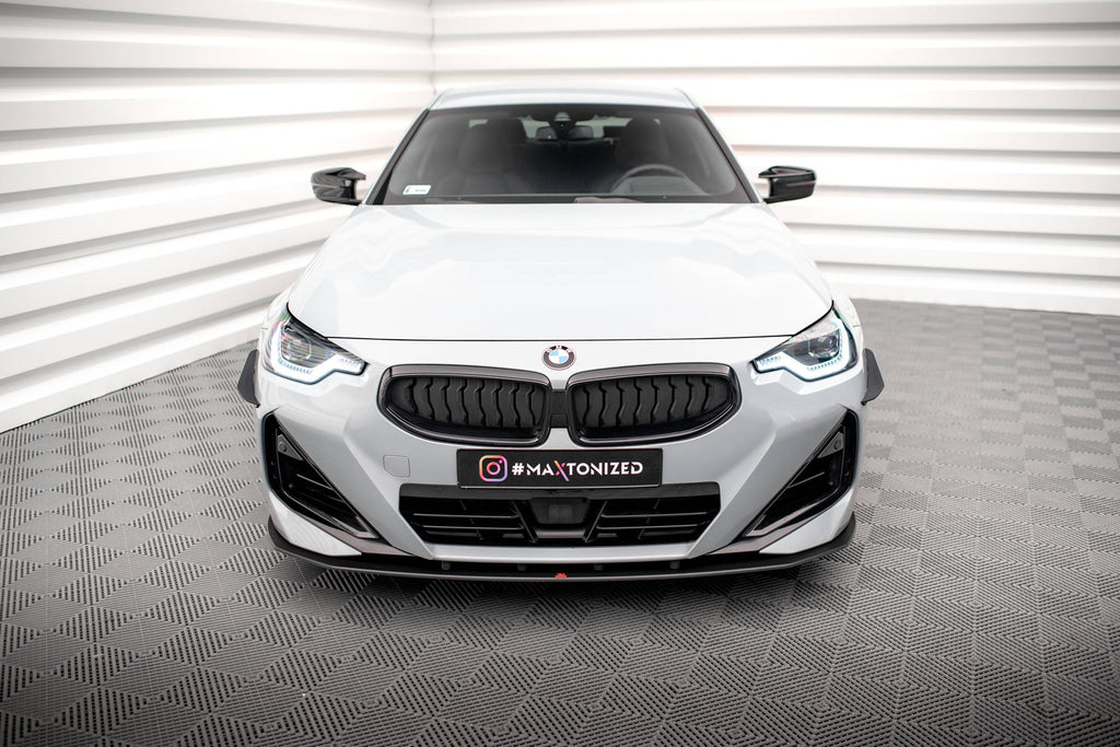 MAXTON DESIGN STREET PRO FRONT SPLITTER BMW 2 COUPE M-PACK / M240I G42