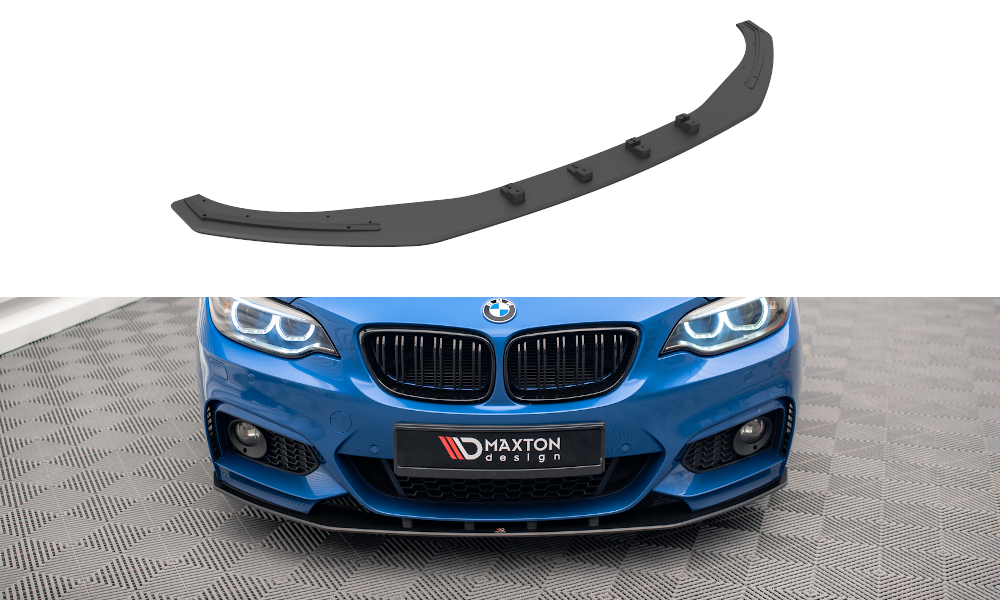 MAXTON DESIGN STREET PRO FRONT SPLITTER BMW 2 M-PACK F22