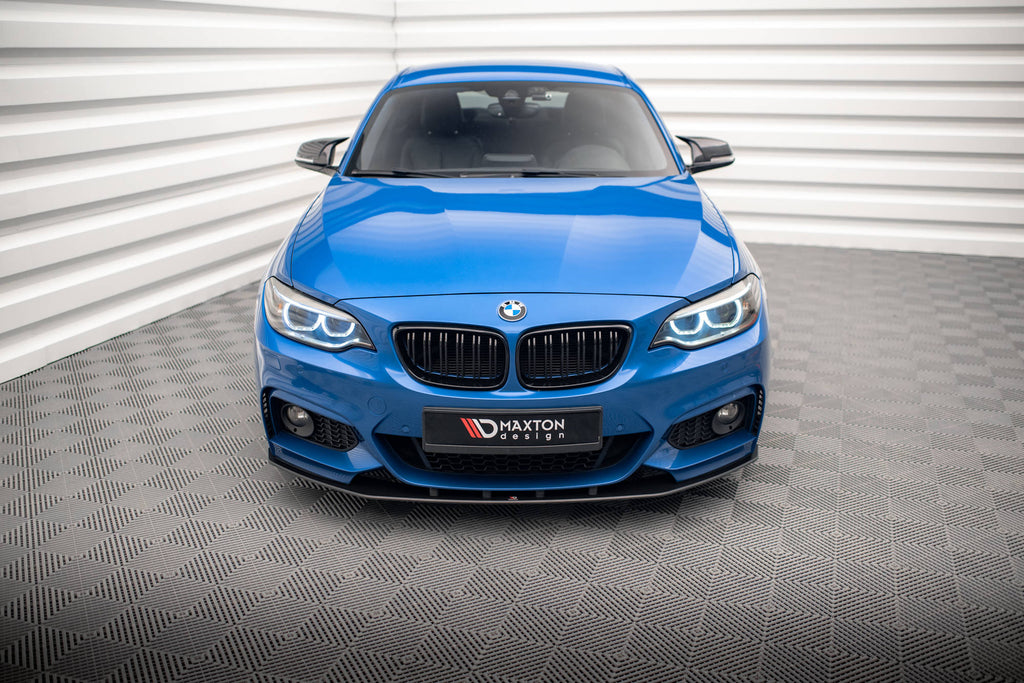 MAXTON DESIGN STREET PRO FRONT SPLITTER BMW 2 M-PACK F22