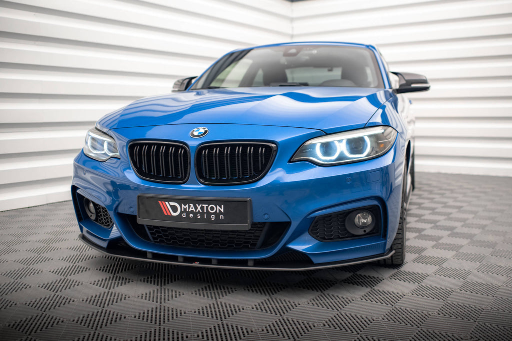 MAXTON DESIGN STREET PRO FRONT SPLITTER BMW 2 M-PACK F22