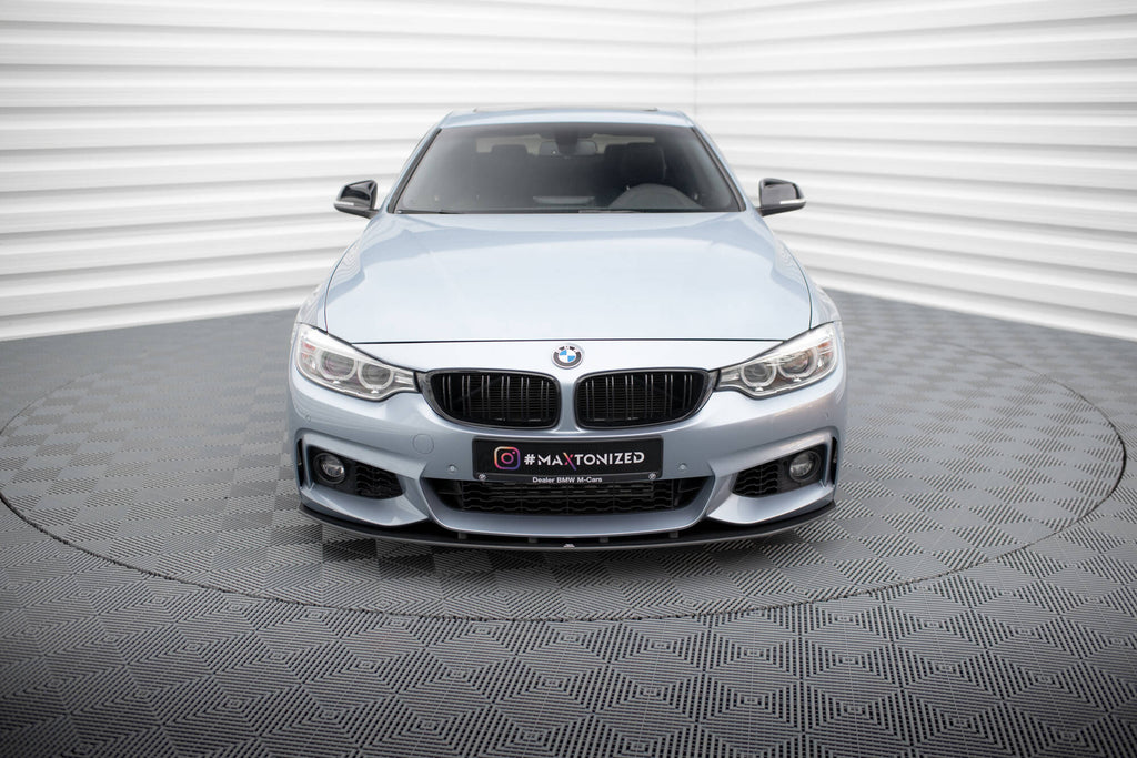 MAXTON DESIGN STREET PRO FRONT SPLITTER BMW 4 COUPE M-PACK F32