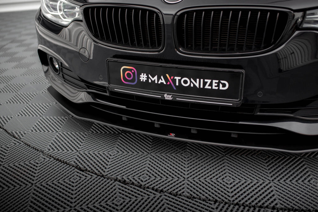 MAXTON DESIGN STREET PRO FRONT SPLITTER BMW 4 GRAN COUPE F36