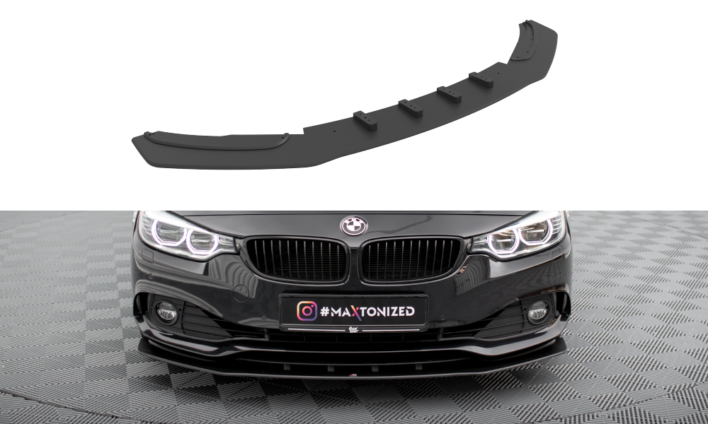 MAXTON DESIGN STREET PRO FRONT SPLITTER BMW 4 GRAN COUPE F36