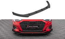 Load image into Gallery viewer, MAXTON DESIGN STREET PRO FRONT SPLITTER + FLAPS AUDI A3 8Y