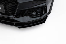 Load image into Gallery viewer, MAXTON DESIGN Street Pro Front Splitter + Flaps Audi RS5 Coupe / Sportback F5