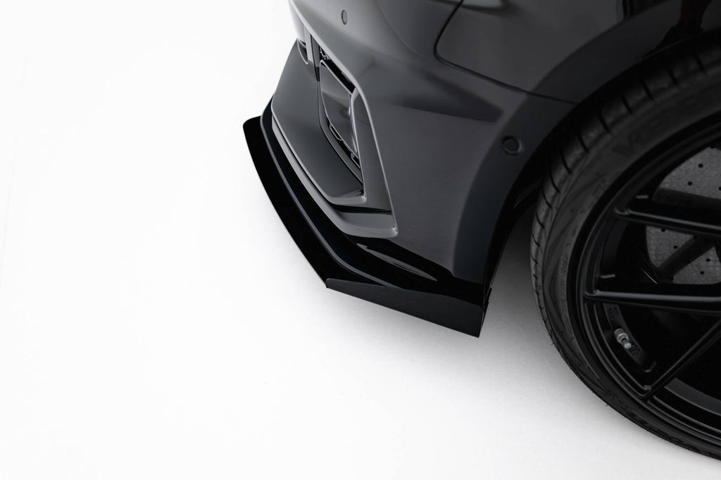 MAXTON DESIGN Street Pro Front Splitter + Flaps Audi RS5 Coupe / Sportback F5