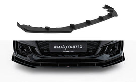 MAXTON DESIGN Street Pro Front Splitter + Flaps Audi RS5 Coupe / Sportback F5