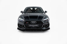 Load image into Gallery viewer, MAXTON DESIGN Street Pro Front Splitter + Flaps Audi RS5 Coupe / Sportback F5