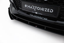 Load image into Gallery viewer, MAXTON DESIGN Street Pro Front Splitter + Flaps Audi RS5 Coupe / Sportback F5