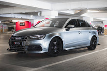 Load image into Gallery viewer, MAXTON DESIGN Street Pro Front Splitter + Flaps Audi S3 / A3 S-Line Sedan 8V