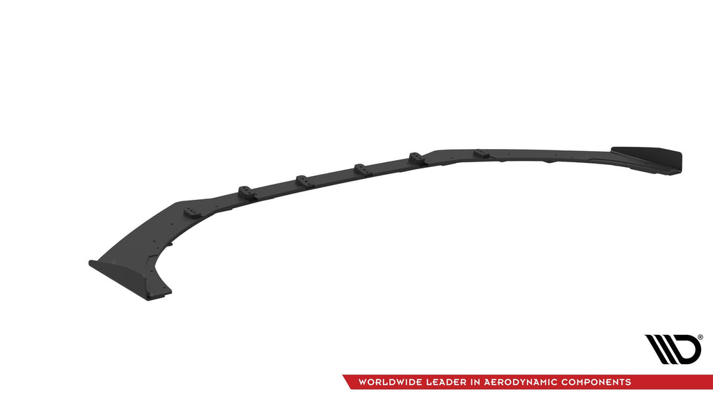 MAXTON DESIGN Street Pro Front Splitter + Flaps Audi S3 / A3 S-Line Sedan 8V