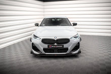 Load image into Gallery viewer, MAXTON DESIGN STREET PRO FRONT SPLITTER + FLAPS BMW 2 COUPE M-PACK / M240I G42