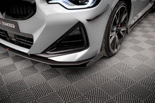 Load image into Gallery viewer, MAXTON DESIGN STREET PRO FRONT SPLITTER + FLAPS BMW 2 COUPE M-PACK / M240I G42