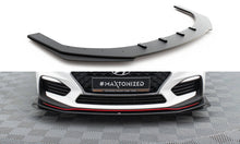 Load image into Gallery viewer, MAXTON DESIGN RACING DURABILITY FRONT SPLITTER + FLAPS HYUNDAI I30 N MK3 (ELANTRA GT) HATCHBACK / FASTBACK