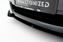 Load image into Gallery viewer, MAXTON DESIGN Street Pro Front Splitter + Flaps Subaru Impreza WRX STI Mk3 Facelift