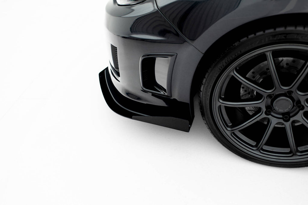 MAXTON DESIGN Street Pro Front Splitter + Flaps Subaru Impreza WRX STI Mk3 Facelift