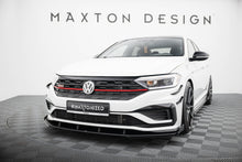 Load image into Gallery viewer, MAXTON DESIGN STREET PRO FRONT SPLITTER + FLAPS VOLKSWAGEN JETTA GLI MK7