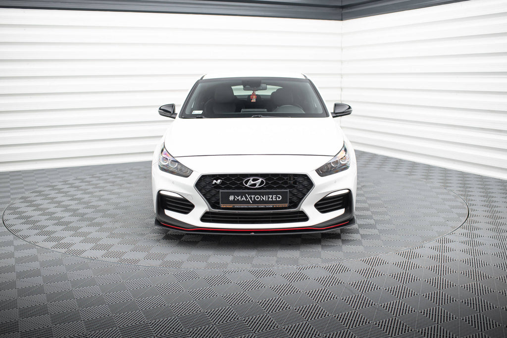 MAXTON DESIGN RACING DURABILITY FRONT SPLITTER HYUNDAI I30 N MK3 (ELANTRA GT) HATCHBACK / FASTBACK